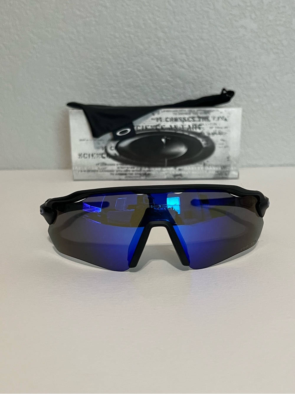 Oakley Radar Sapphire Iridium Sunglasses - Picture 5 of 8